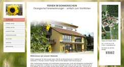 Desktop Screenshot of ferienimsonnenschein.de